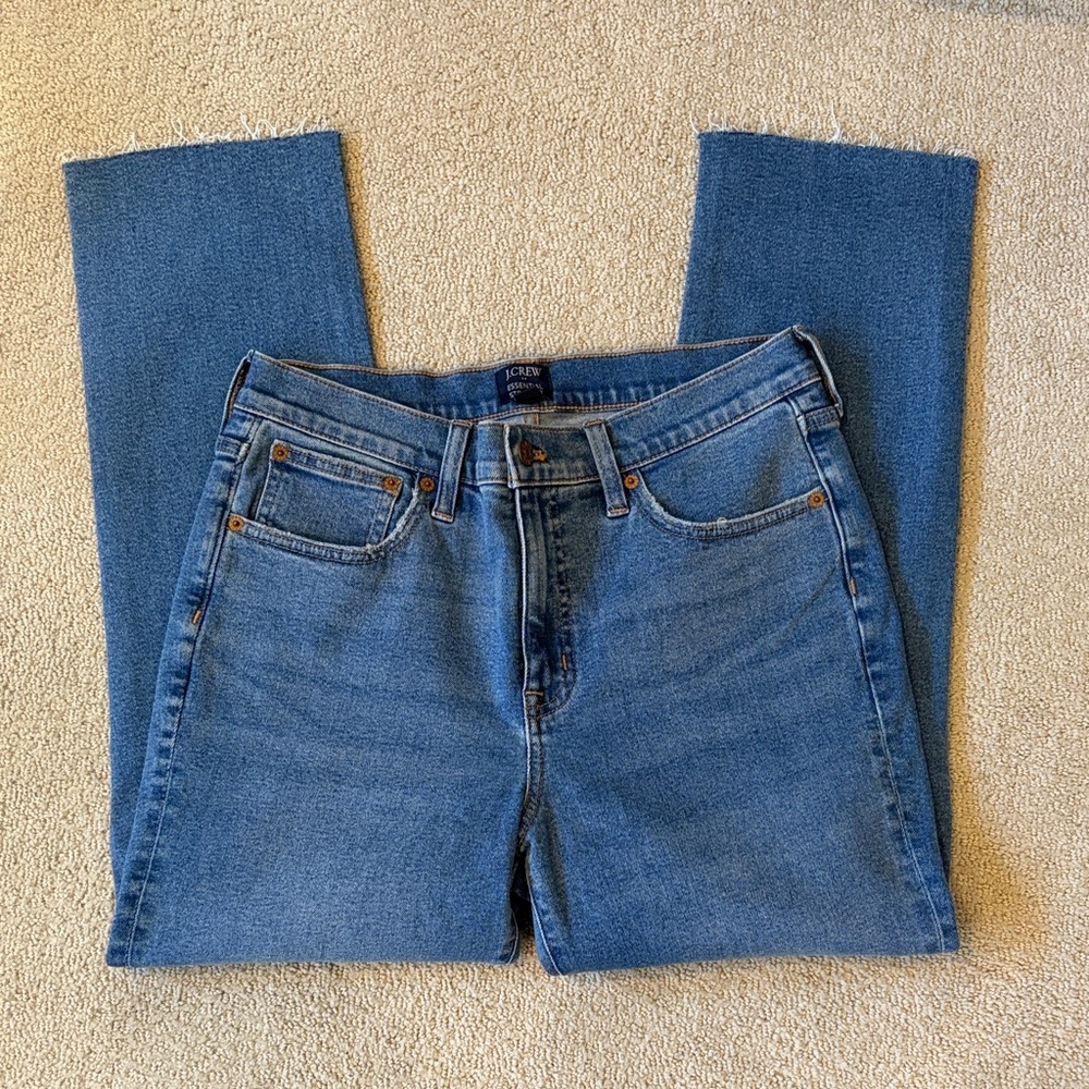 JCrew essential straight jeans Jeans